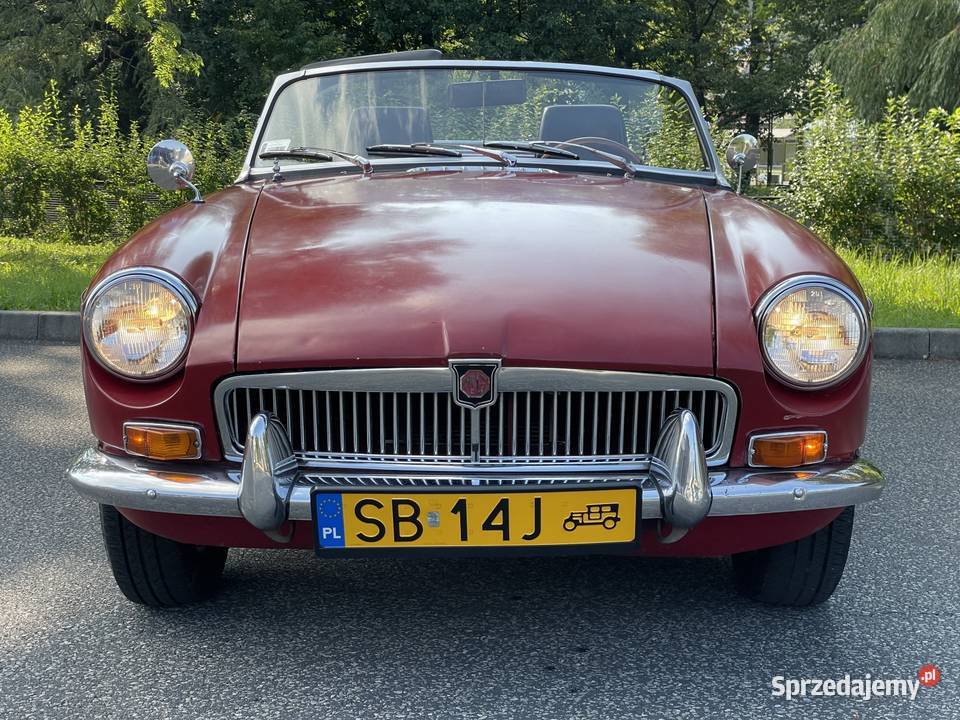 MG B cabrio 1800ccm 1969 r Rok produkcji 1969 MGB Bielsko-Biała sprzedam