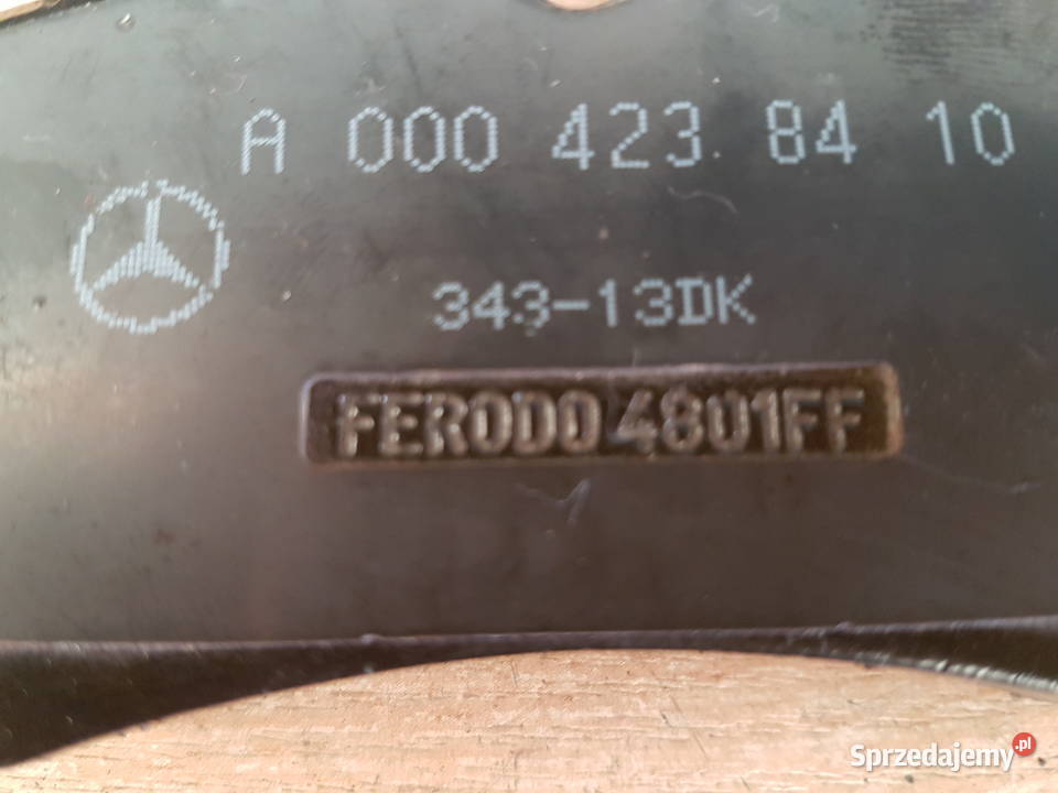 mercedes gl250 cla250 klocki hamulcowe tyl