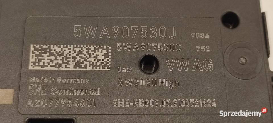 AUDI A3 8Y MODUŁ GATEWAY 5WA907530J