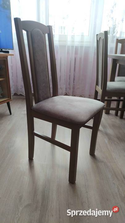 Zestaw jadalniany stół rozkładany 6 krzeseł Stoły Koszalin