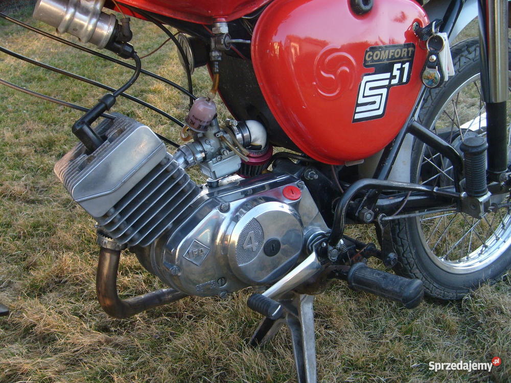 SIMSON S51 COMFORT IGIEŁKA 1988r Opolskie 49cm3 Brzeg