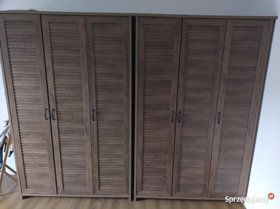 Sprzedam Szafę JYSK MANDERUP 128x199 3 drzwi Szafy i garderoby mazowieckie Grodzisk Mazowiecki sprzedam