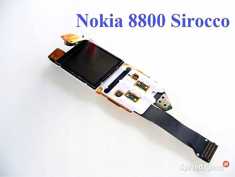 Wyświetlacz LCD z taśmą Nokia 8800 Sirocco nowy Łódź