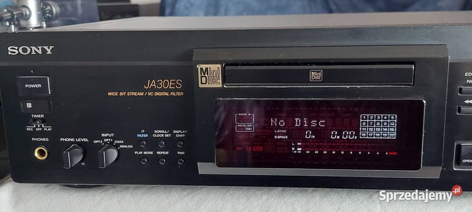 Nagrywarka Minidisc Sony MDSJA30