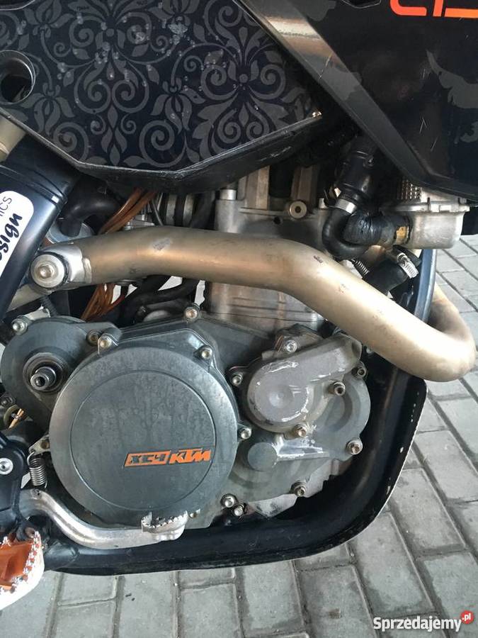 Ktm Exc 530 supermotoenduro Biała