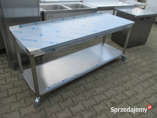 Stół Gastronomiczny Na Kołach Z Półką 2007085 sprzedam