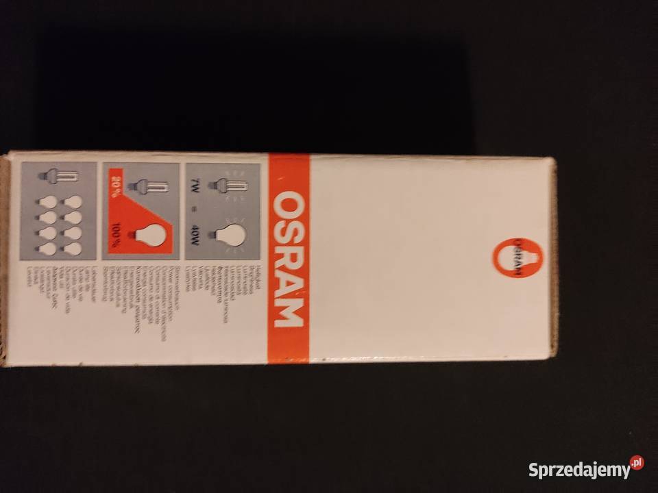 Żarówka energo oszczedna OSRAM DULUX EL 7 w Skawina