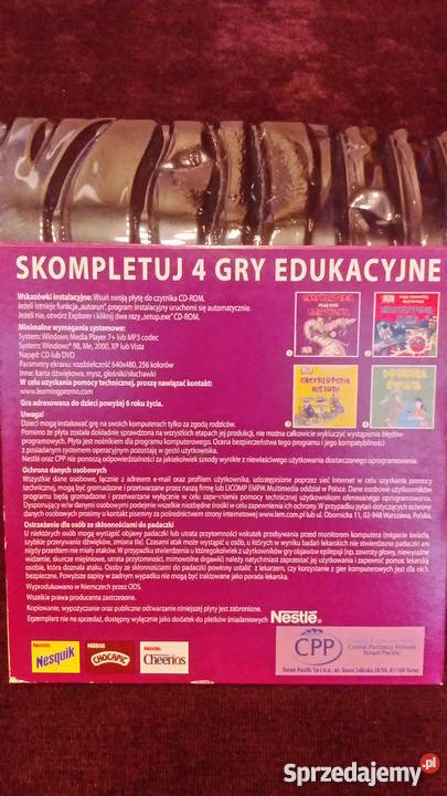 Gra PC Encyklopedia małego człowieka Wrocław