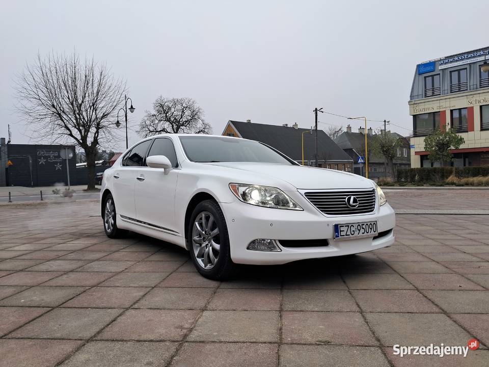 Piękny zadbany ikona komfortu Lexus Ls460 Łódź