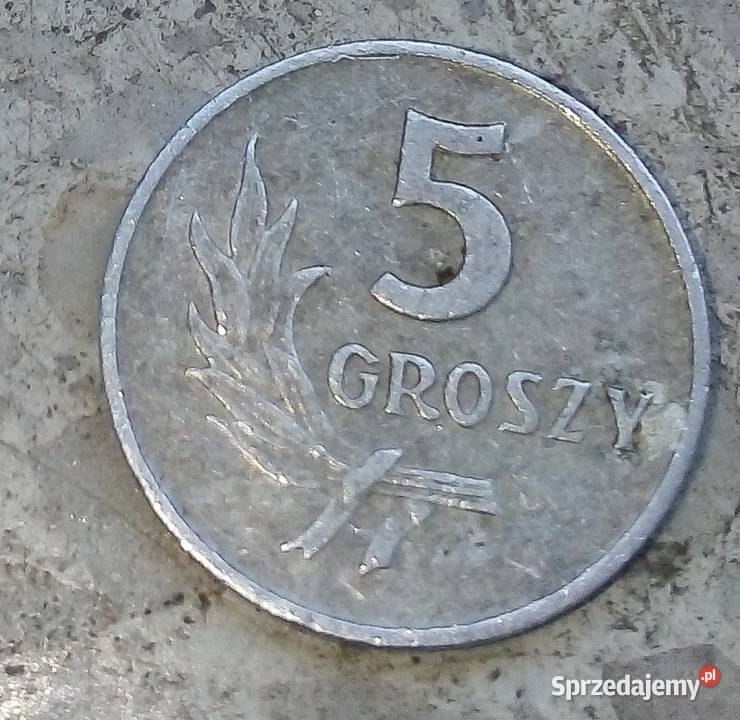 POLSKA 5 GROSZY 1961 rAL bz Legionowo