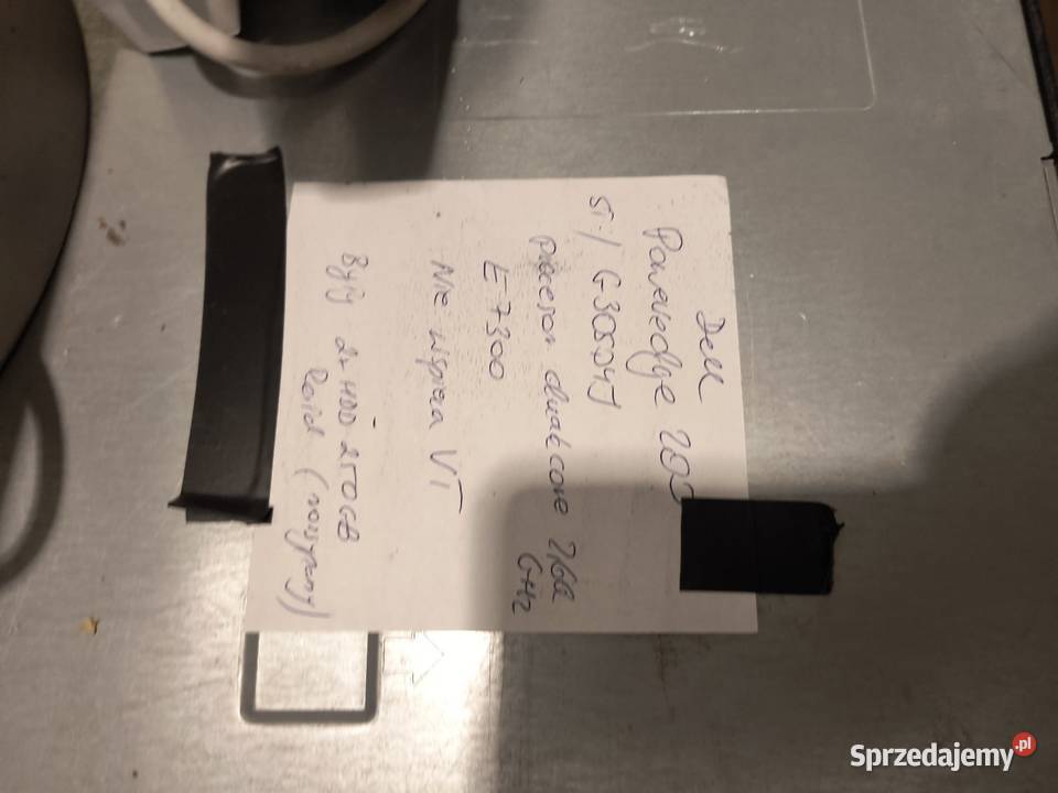 Serwer Dell R200 26GHz 4GB 1x psu Kraków