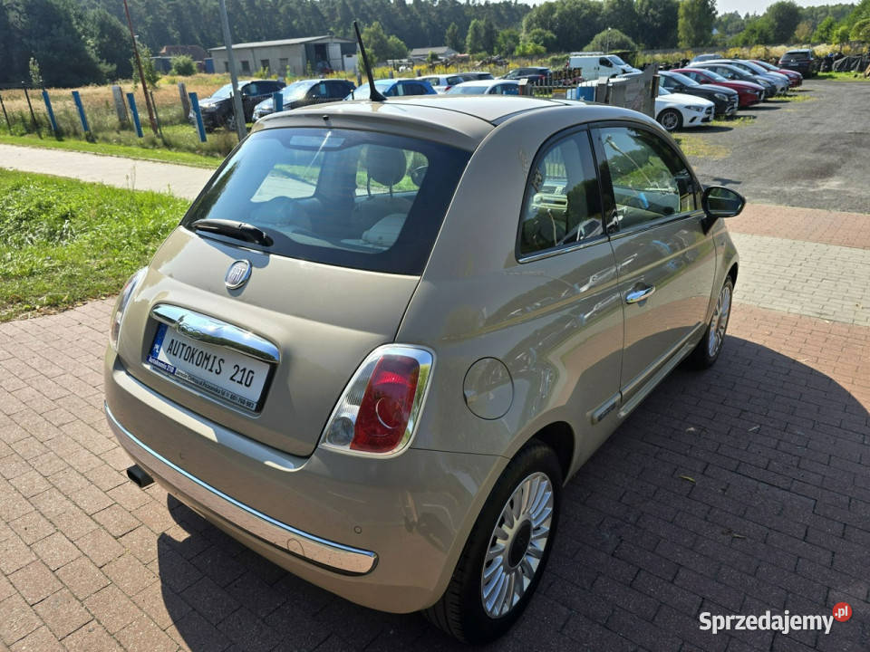 Fiat 500 Fiat 500 12 benzynka w pięknym kolorze beżowy Cielcza