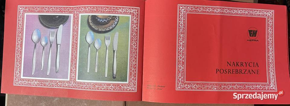 Gerlach Hefra katalog nakryć stołowych modele Łódź