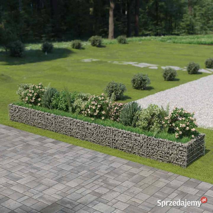 Podwyższona donica gabionowa galwanizowana stal Warszawa sprzedam