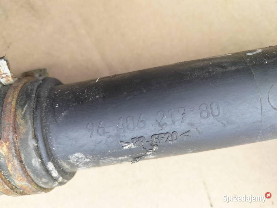 PEUGEOT CITROEN 9640621780 RURKA RURA WODYY osobowe Kamień-Kolonia
