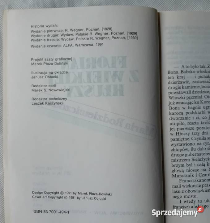 Maria Rodziewiczówna Florian z Wielkiej Hłuszy wielkopolskie Koźminek
