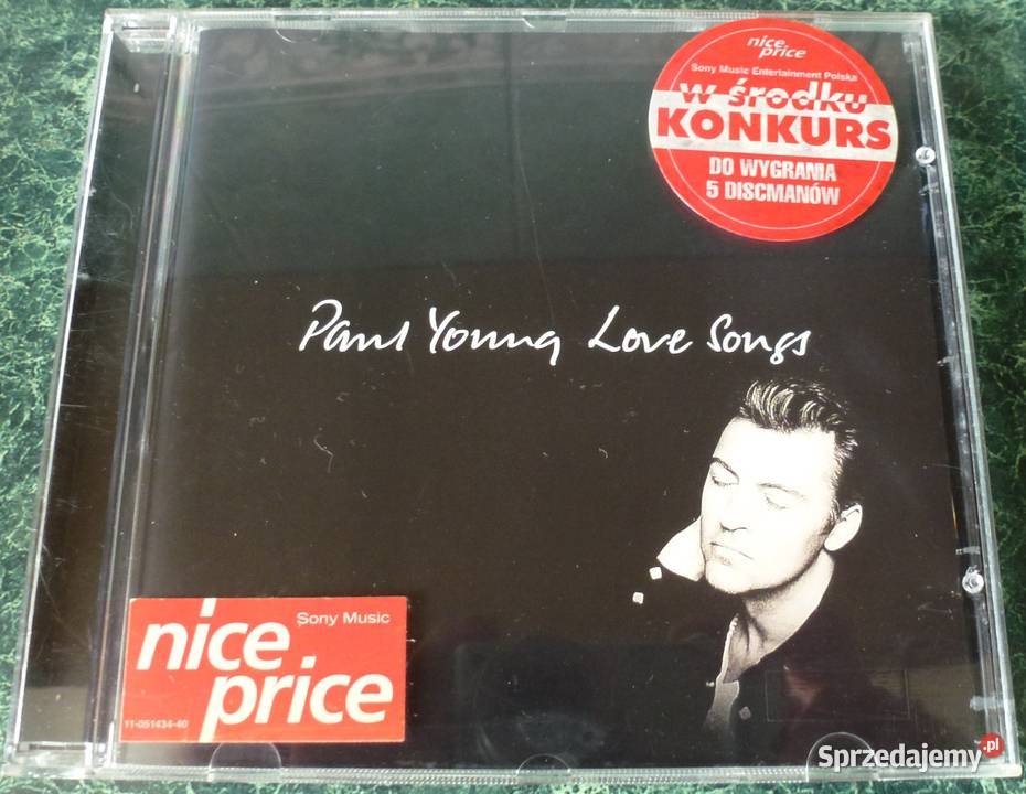 CD Paul Young Love songs CD mazowieckie Warszawa