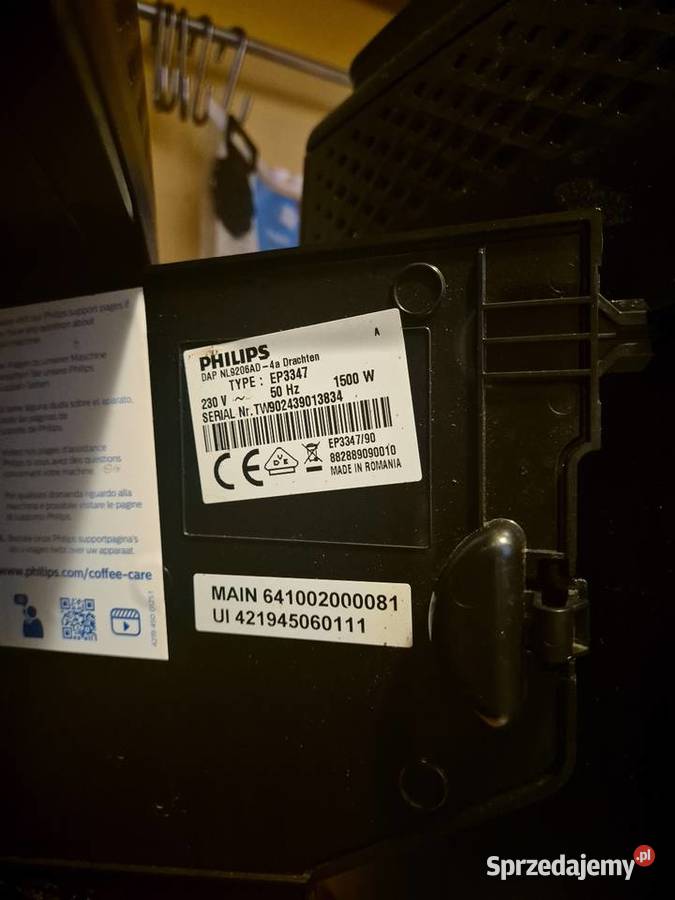 Ekspres Philips LatteGo EP3347 śląskie Tychy sprzedam