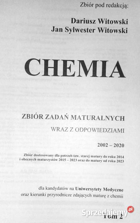 Chemia 2 Chełm