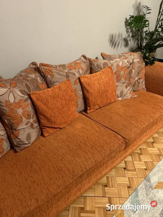 sofa rozkładania z pojemnikiem na pościel i Wilkowice