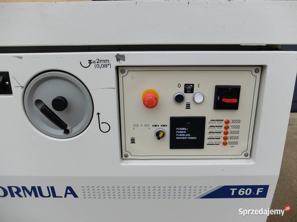 Frezarka dolnowrzecionowa SCM Formula T60F 1023 Naprawa