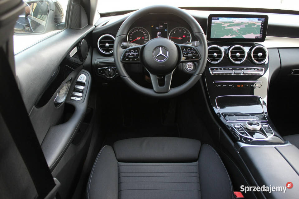 Mercedes C 200 Exclusive FV23 160 ASO Navi LED serwisowany w ASO mazowieckie Sokołów