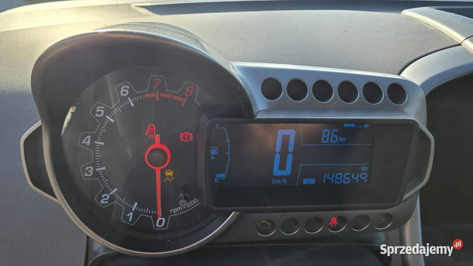 Chevrolet Aveo Mały Przebieg Klima T30 2011 4/5 Lębork