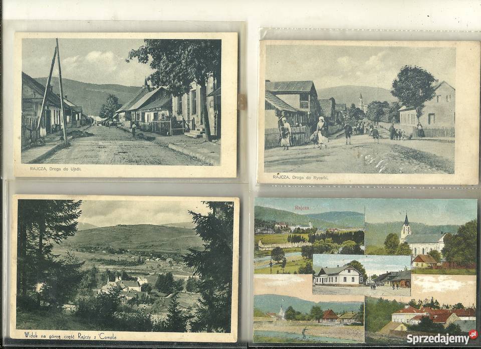 20 POCZTÓWEK STARYCH POCZTÓWKI RAJCZA BESKIDY Katowice sprzedam