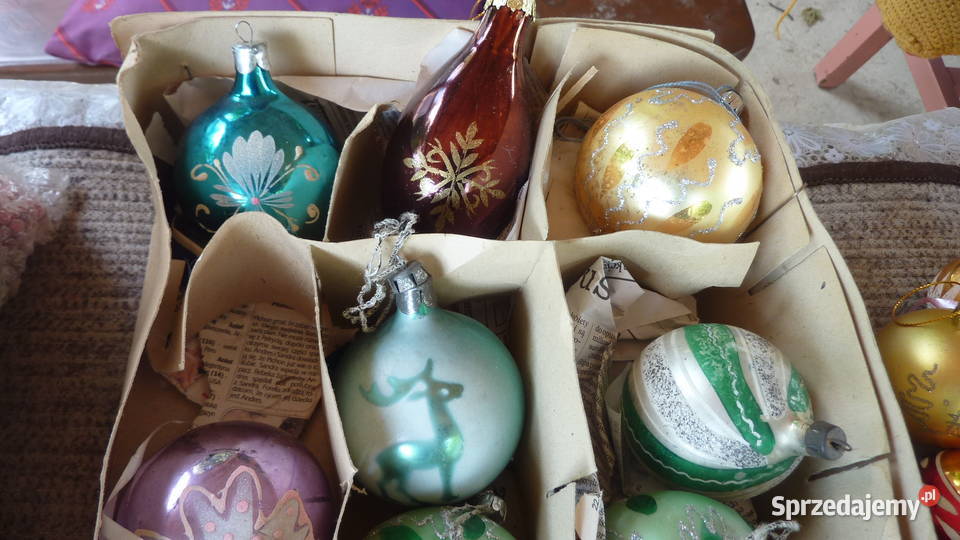 Starodawne bombki choinkowe sprzedam