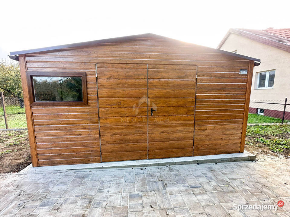 Schowek Domek ogrodowy 5x25m Brama Okno Rynny Gniezno
