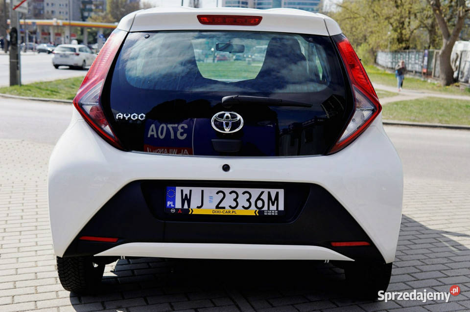 Toyota Aygo 10 72 5d hatchback facelift II 2014 centralny zamek Toyota Warszawa