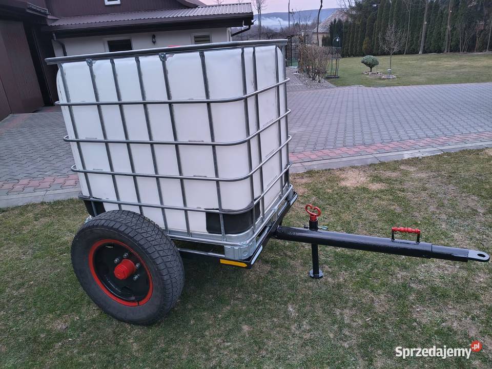 Przyczepka z mauzerem 1000 litrów Pozostałe Masłów Drugi