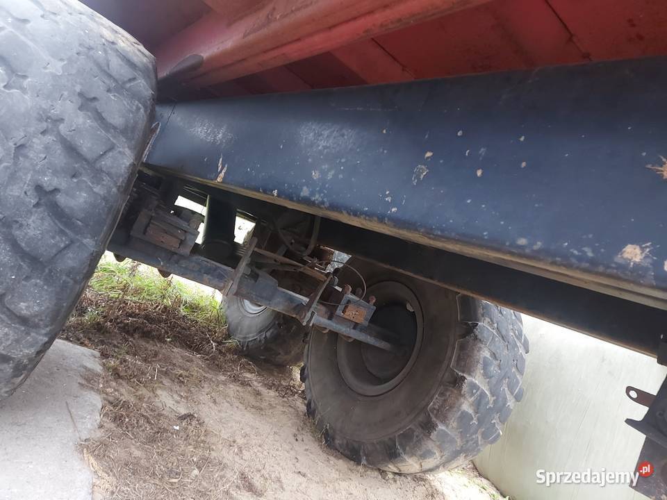 Przyczepa wywrotka tandem skorupa Zarejestrowana Zambrów sprzedam