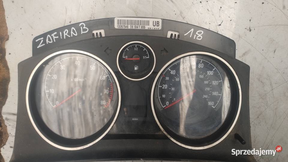 OPEL ZAFIRA B 18 16V licznik zegary 13267546 świętokrzyskie Kielce