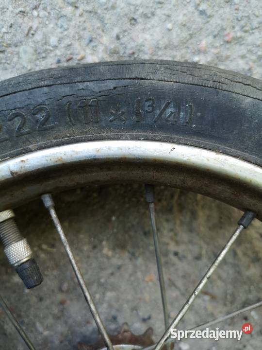 Rower Smyk Romet tylne koło 11 1985r Gdańsk