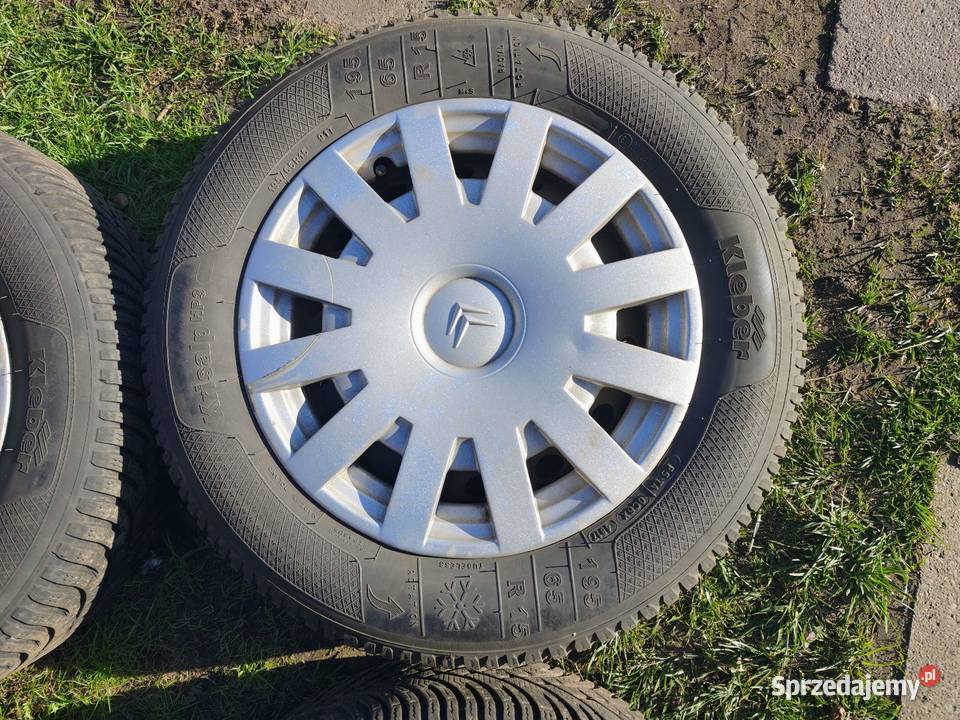 Koła Zimowe 15 Citroen C4 2005 19565R15 Stalówki Szczecin sprzedam