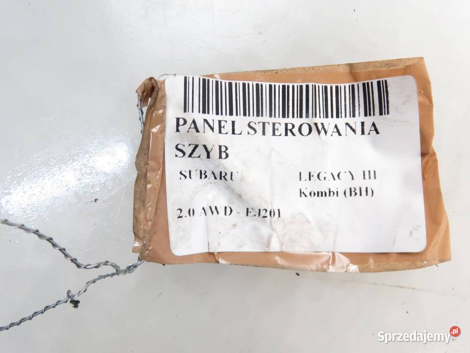 PANEL SZYB SUBARU LEGACY III Kombi BH 83071AE022 Panele sterowania, przełączniki