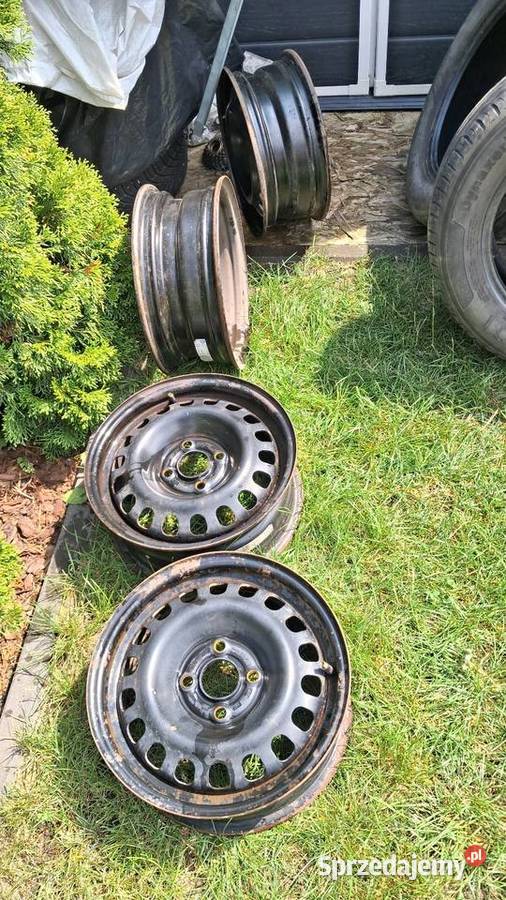 14 OPEL 4x100 całość 4 felgi Opony i felgi