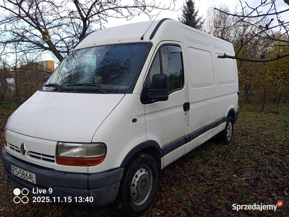 Renault Master 2003r ważne opłaty zachodniopomorskie Szczecin