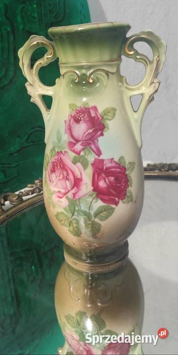 Porcelana zdobiona motywem róż Pabianice sprzedam