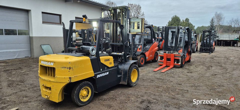 Doosan D50S Udźwig 5000 Triplex 650 m 7920 mth mazowieckie Małkinia Górna