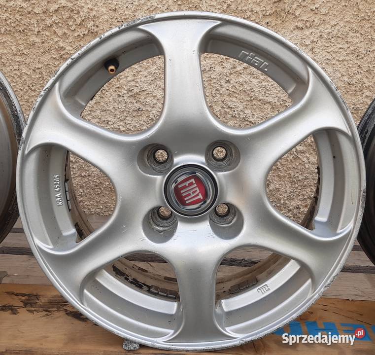 4 FELGI ALUMINIOWE RIAL 6JX14H2 4X108 ET38 FIAT Mielęcin