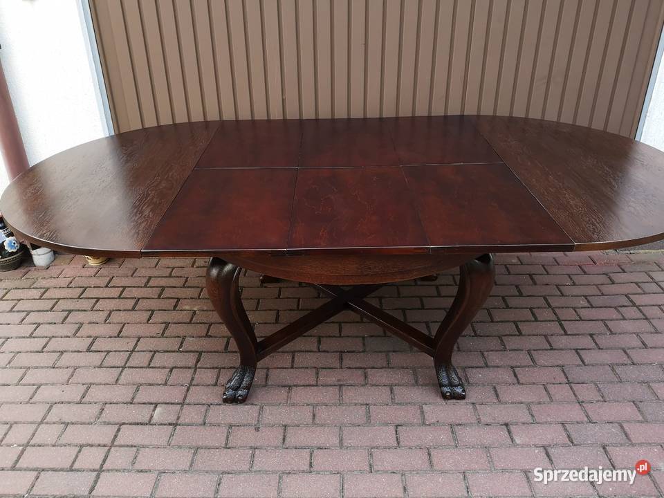 Stół Dębowy 130 Zgrabny Masywny Antyk Stary sprzedam