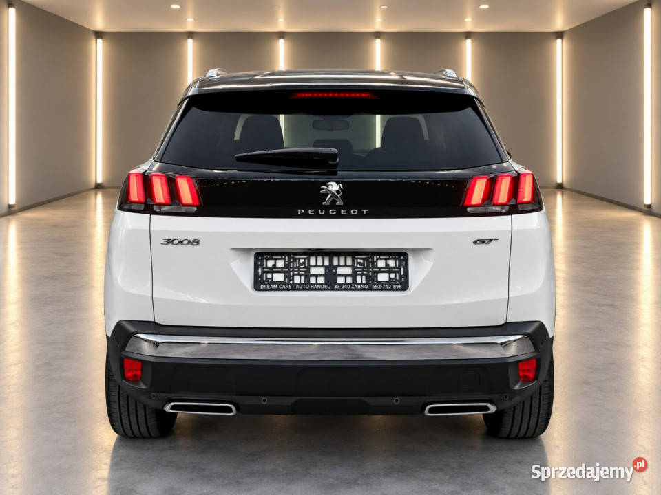 Peugeot 3008 GT20 diesel 180 koniautomatkamera 3008 Żabno