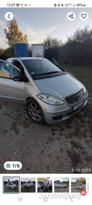 Sprzedam ładnego Mercedesa A klasa MP3 Klasa A Świebodzice