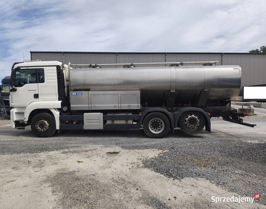 Cysterna do mleka Man Volvo Scania