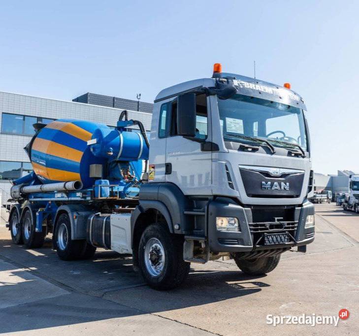 Naczepa Betoniarka ciagnik 4x4 Man Warszawa