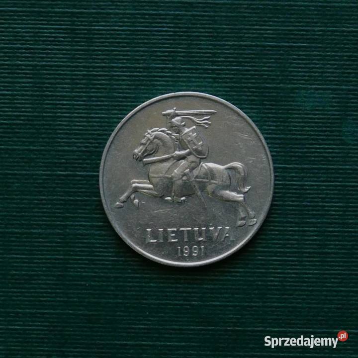 LITWA 5 centów 1991r Gliwice