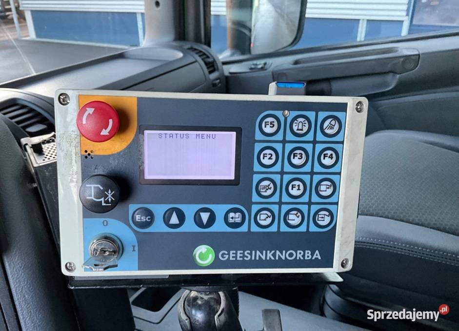 Smieciarka Geesink Norba 21m3 Scania P410 zielony Samochody ciężarowe Warszawa sprzedam
