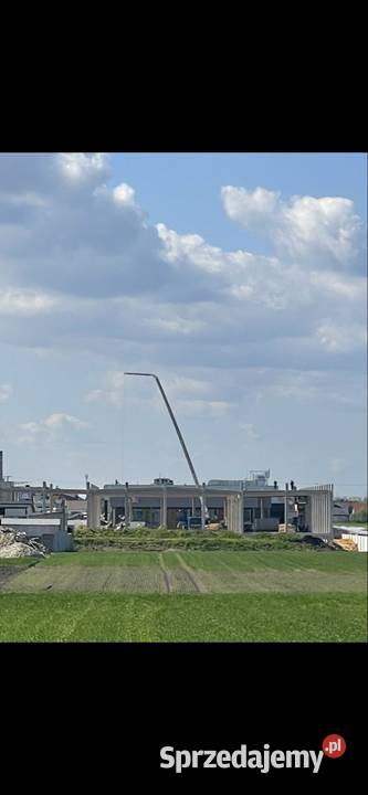 Żuraw Ciesielski dźwig dekarski Klaas K 301000 wielkopolskie Kiełczewo